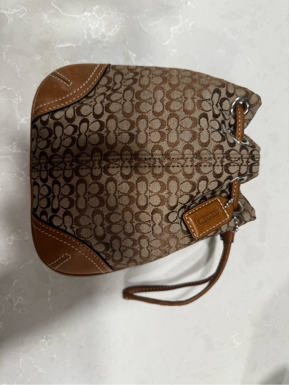 Coach Mini Drawstring Pouch - Picture 3 of 9